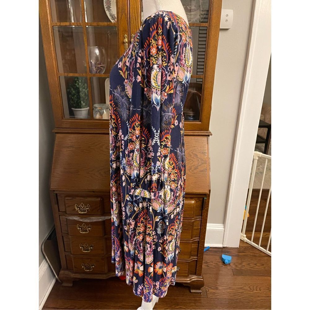 Anthropologie - Maeve Sawyer Balloon-sleeve Tunic size LP - Picture 4 of 9